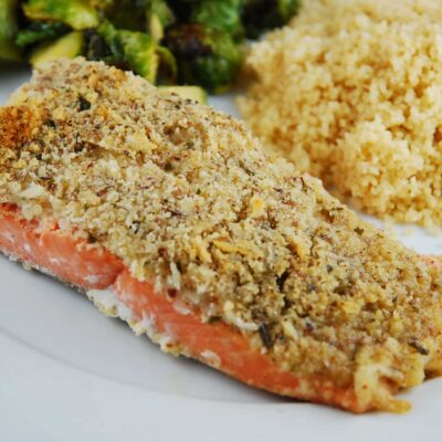 almond breaded salmon