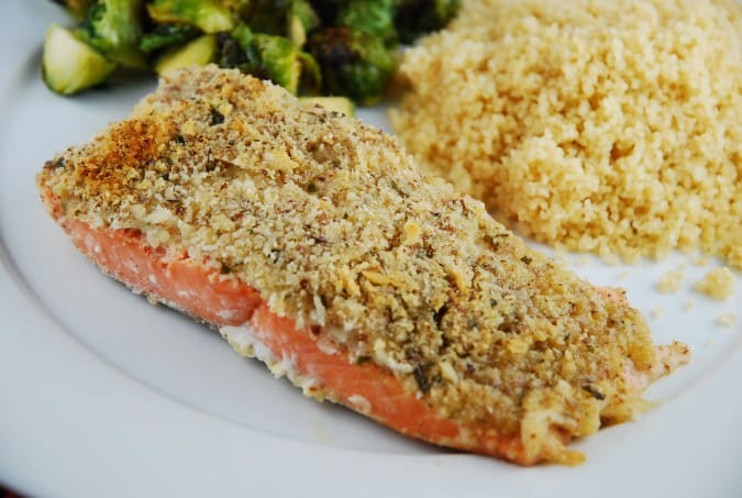 Almond Breaded Salmon