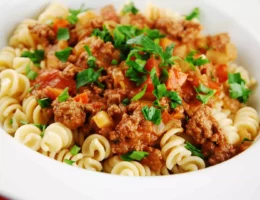 beef bolognese