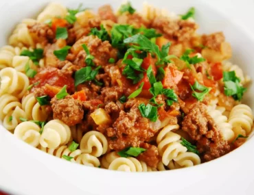 beef bolognese