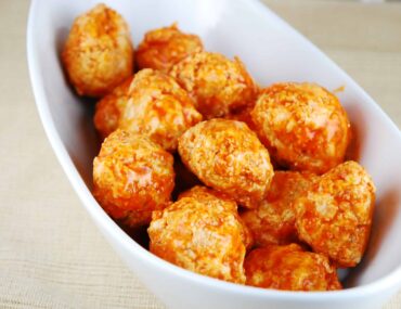 buffalo chicken meatballs