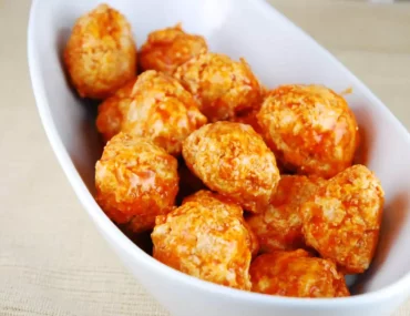 buffalo chicken meatballs