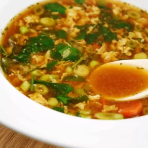 spicy egg drop soup