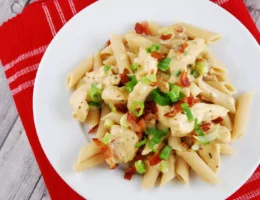 chicken bacon ranch pasta