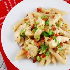 chicken bacon ranch pasta