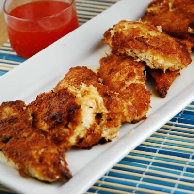 crispy cocunut chicken tenders