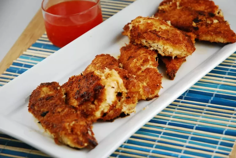 crispy cocunut chicken tenders