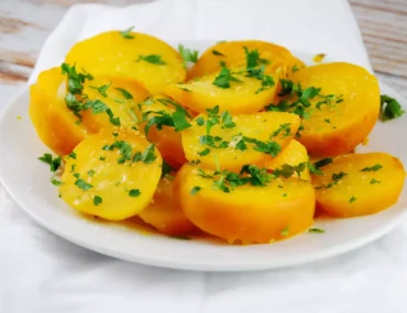 roasted yellow beets
