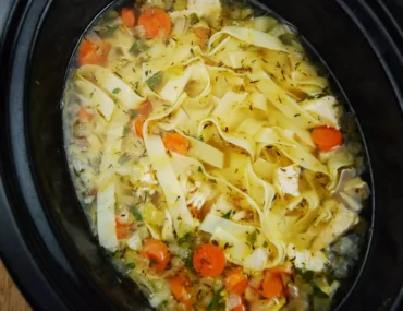 crock pot chicken noodle soup