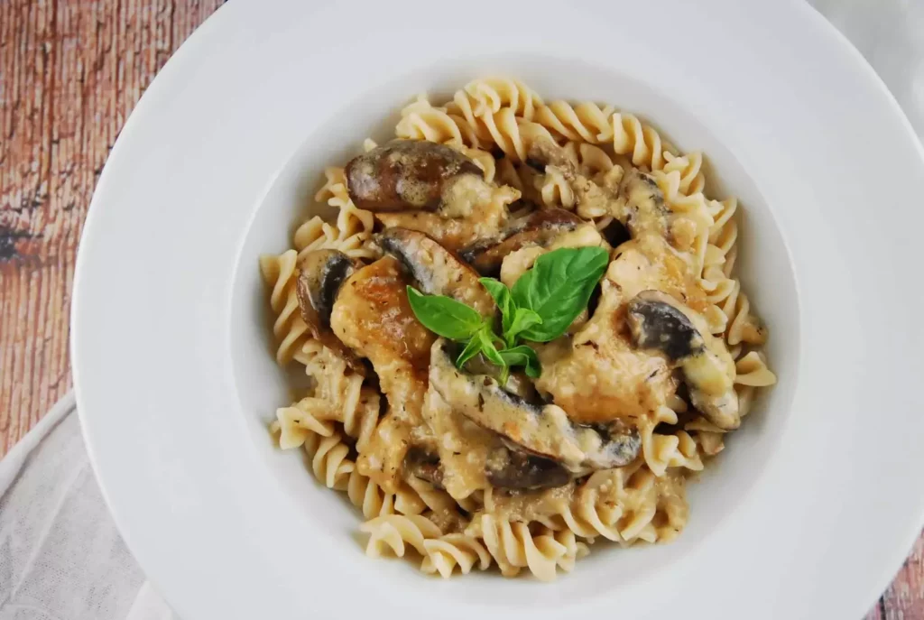 mushroom parmesan chicken