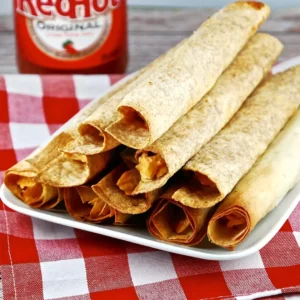 buffalo chicken taquitos