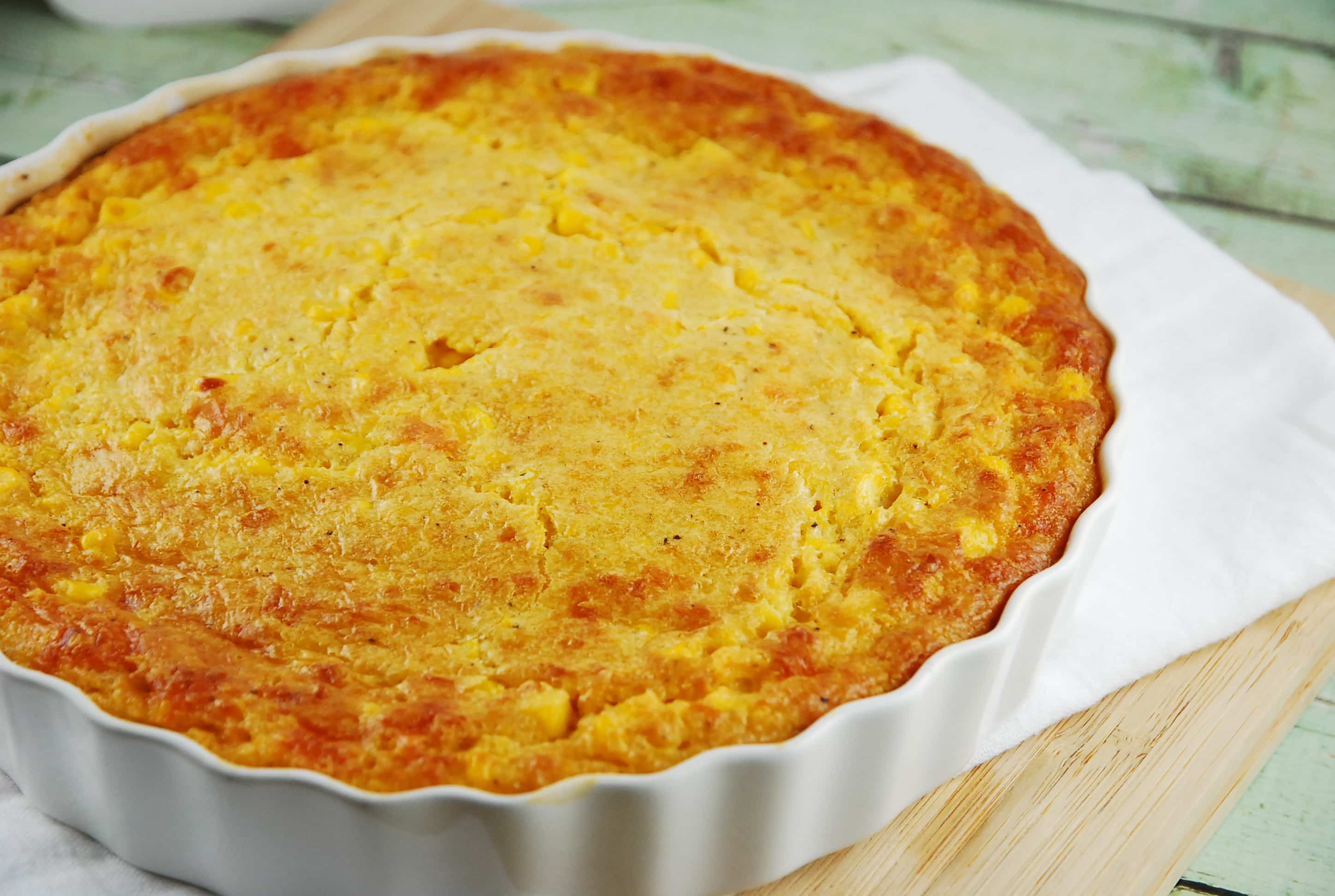 Corn Quiche Recipe 4 Points LaaLoosh