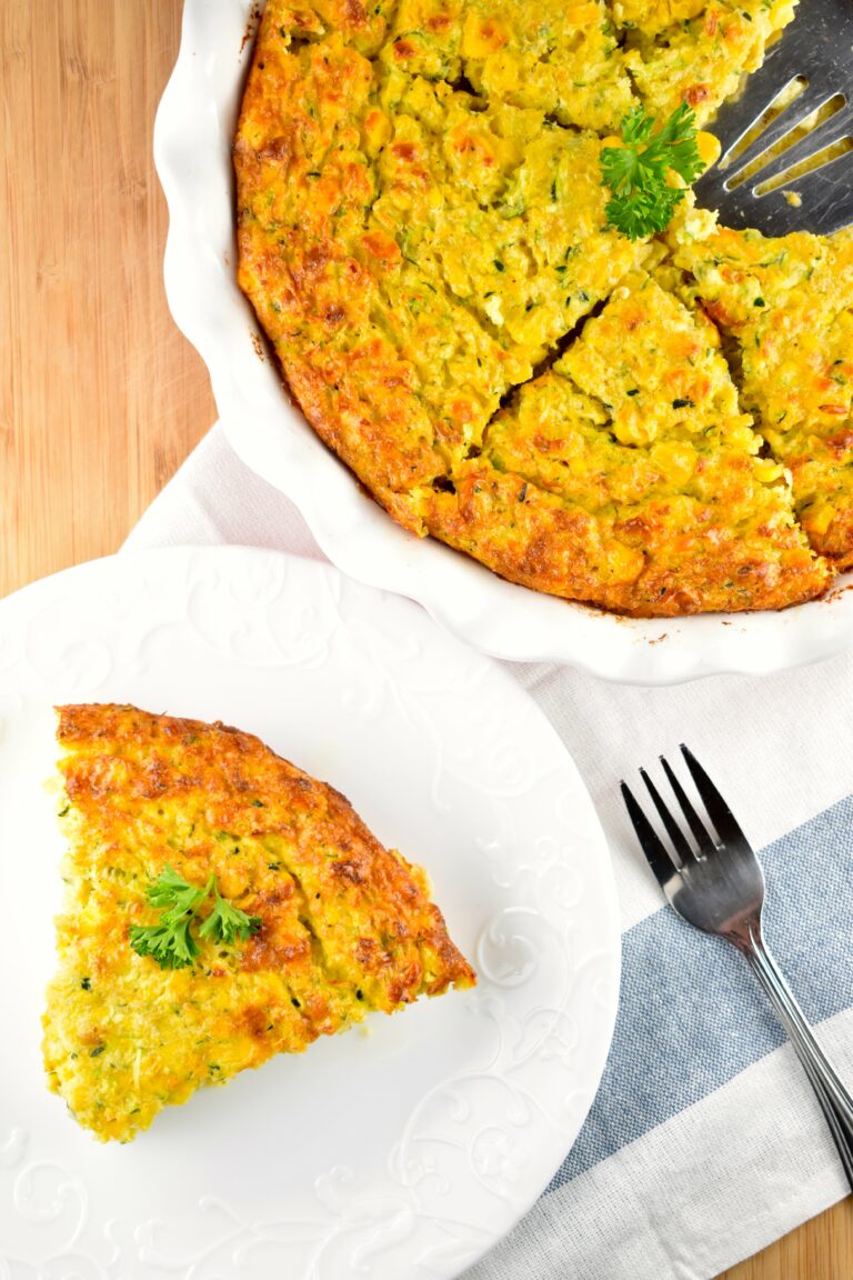Corn And Zucchini Quiche Recipe 2 Points LaaLoosh
