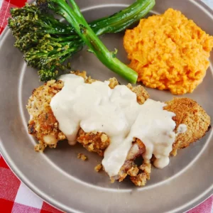 country fried chicken with gravy