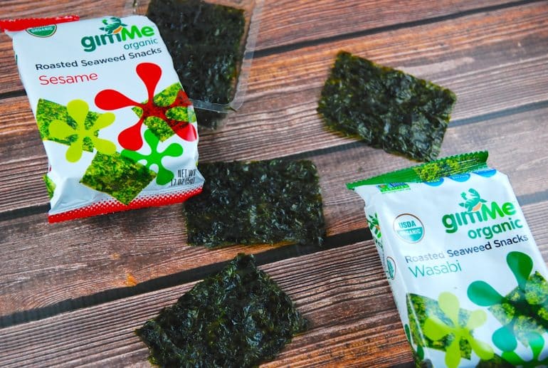 gimMe Organic Roasted Seaweed Snacks 1 Point LaaLoosh
