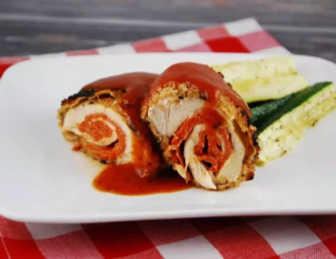 pepperoni pizza stuffed chicken