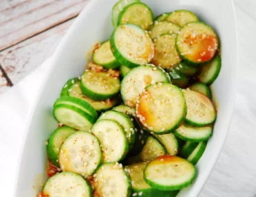 spicy cucumber salad