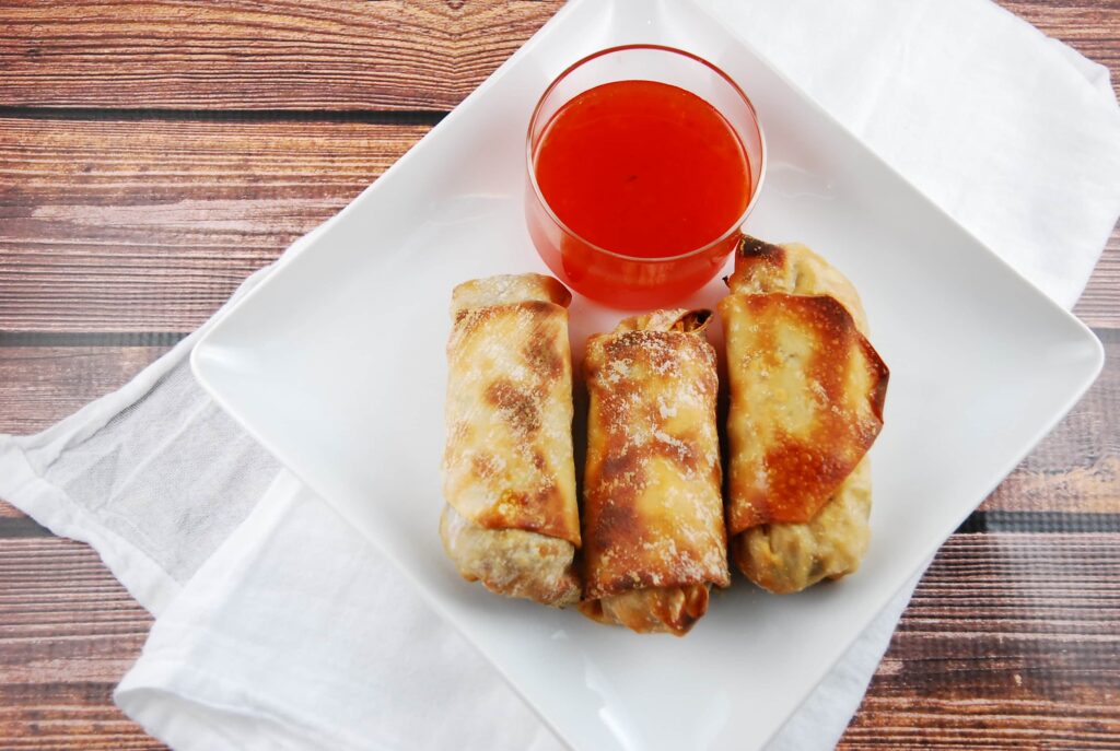 Baked Vegetable Egg Rolls Recipe 5 Points LaaLoosh