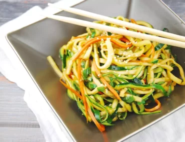 zucchini miso ponzu noodles