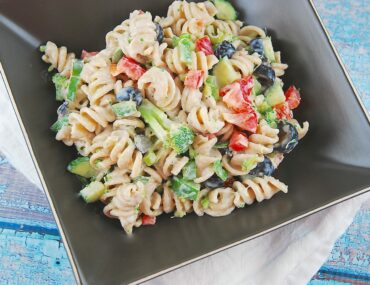 creamy summer pasta salad