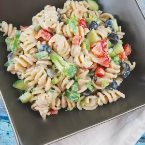 creamy summer pasta salad