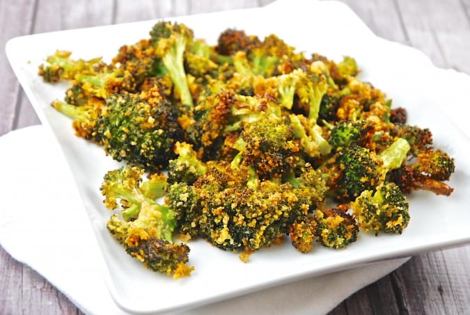 Roasted Parmesan Garlic Broccoli