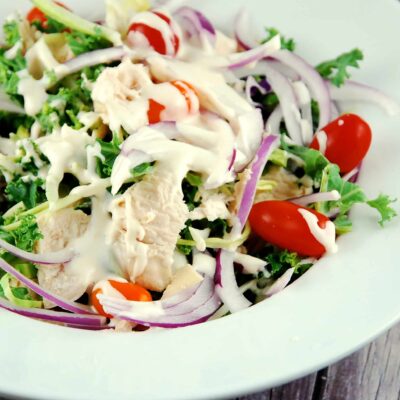 tahini chicken salad