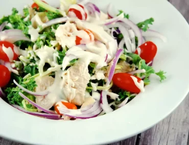 tahini chicken salad