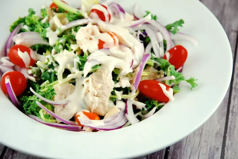 tahini chicken salad