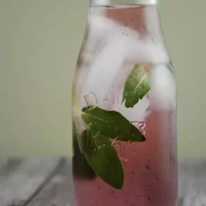 blackberry sage infused water