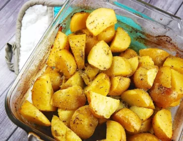 greek roasted lemon potatoes