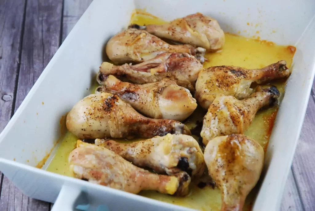 simple roasted chicken drumsticks