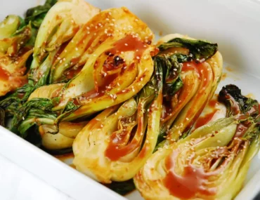 spicy bok choy