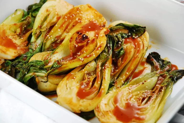 spicy bok choy