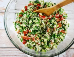 cauliflower tabouleh