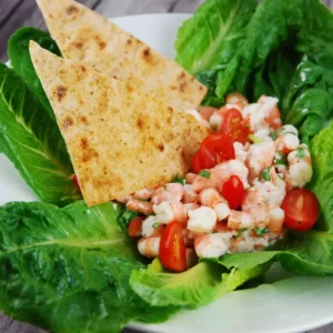 creamy shrimp salad