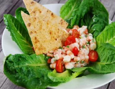 creamy shrimp salad