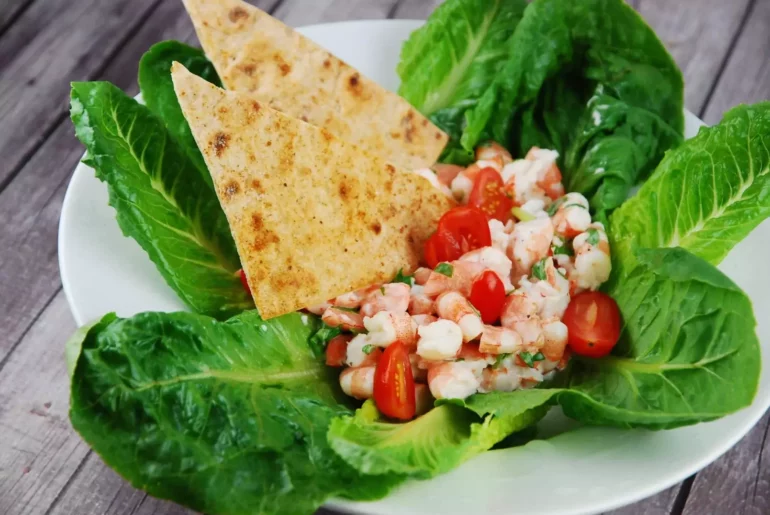 creamy shrimp salad