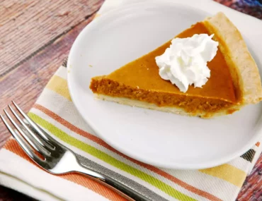 low calorie pumpkin pie
