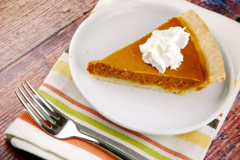 low calorie pumpkin pie