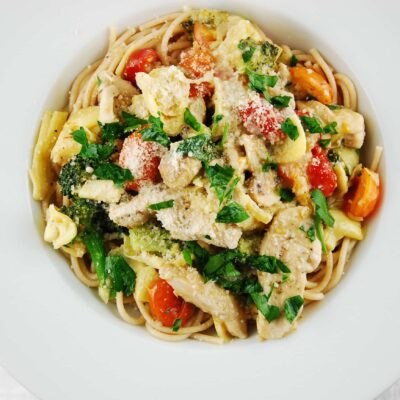 artichoke chicken pasta