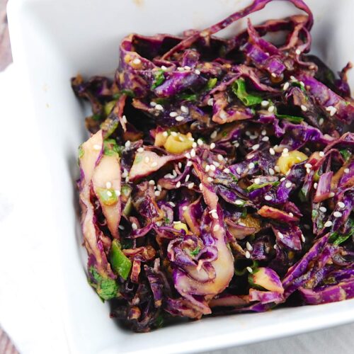 Asian Red Cabbage Salad Recipe Points |