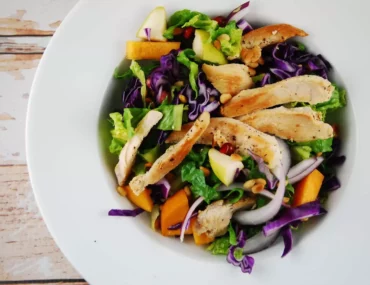 winter chicken salad