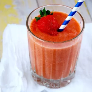 tropical strawberry smoothie