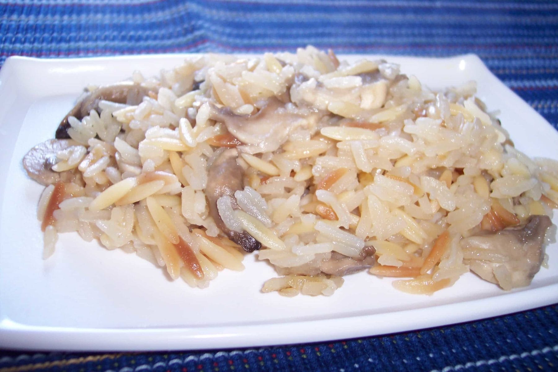 Mushroom Rice Pilaf