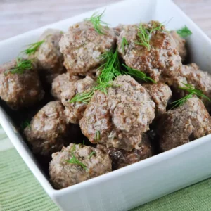 ranch seasoned beef meatballs