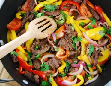 peruvian beef saltado