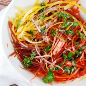 rainbow carrot salad