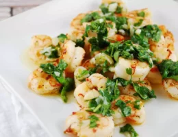 garlic cilantro shrimp