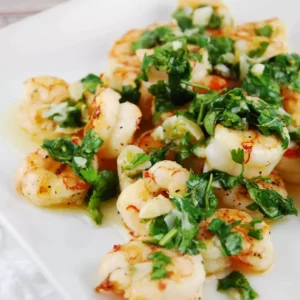 garlic cilantro shrimp